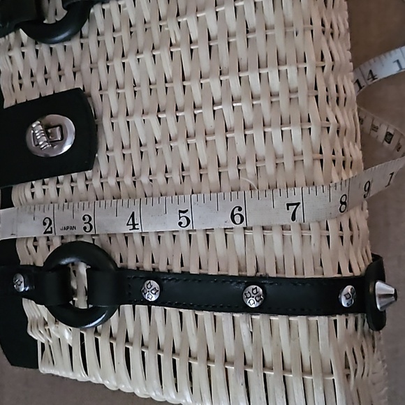 Patricia Nash Rattan/woven Purse - Picture 10 of 12